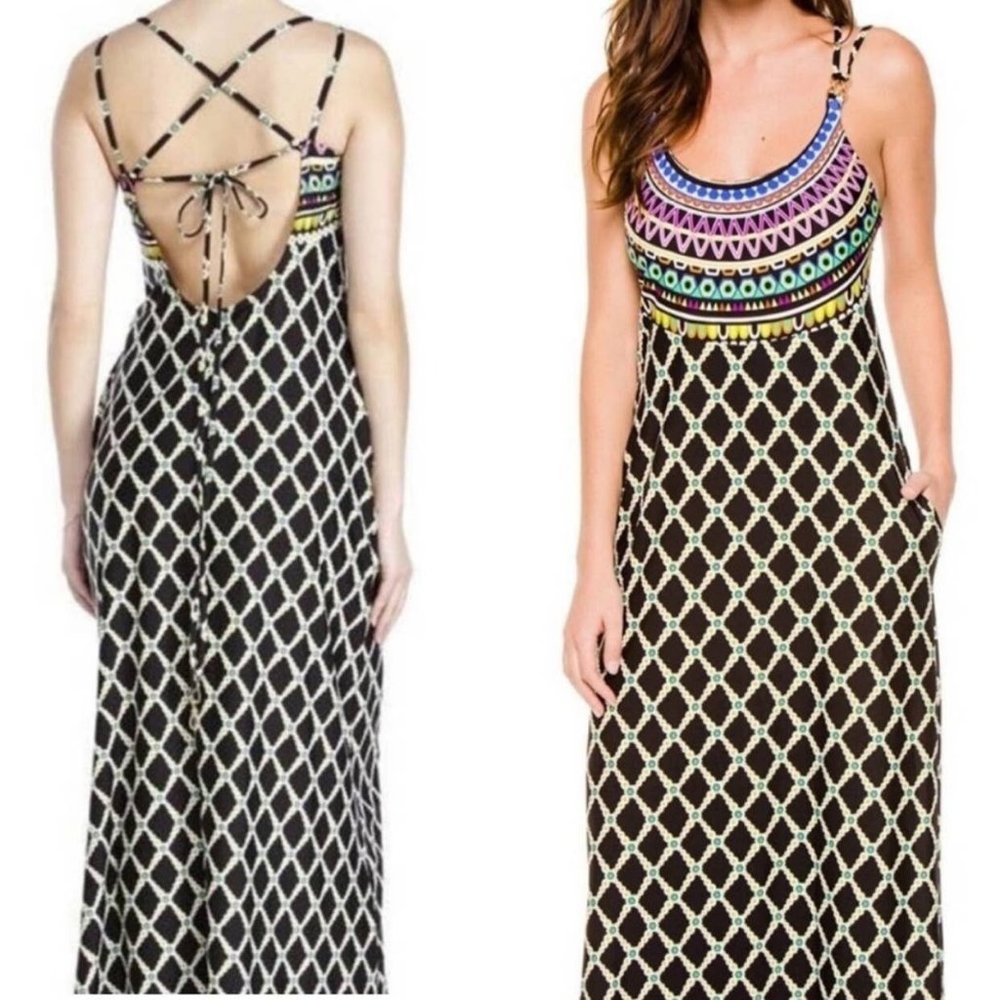EUC - Trina Turk Kon Tiki Dress - SMALL